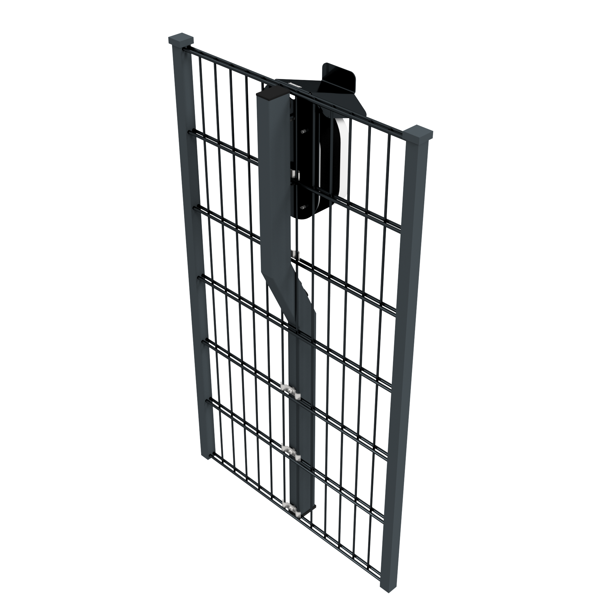 Wallbox Halterung Doppelstabmattenzaun