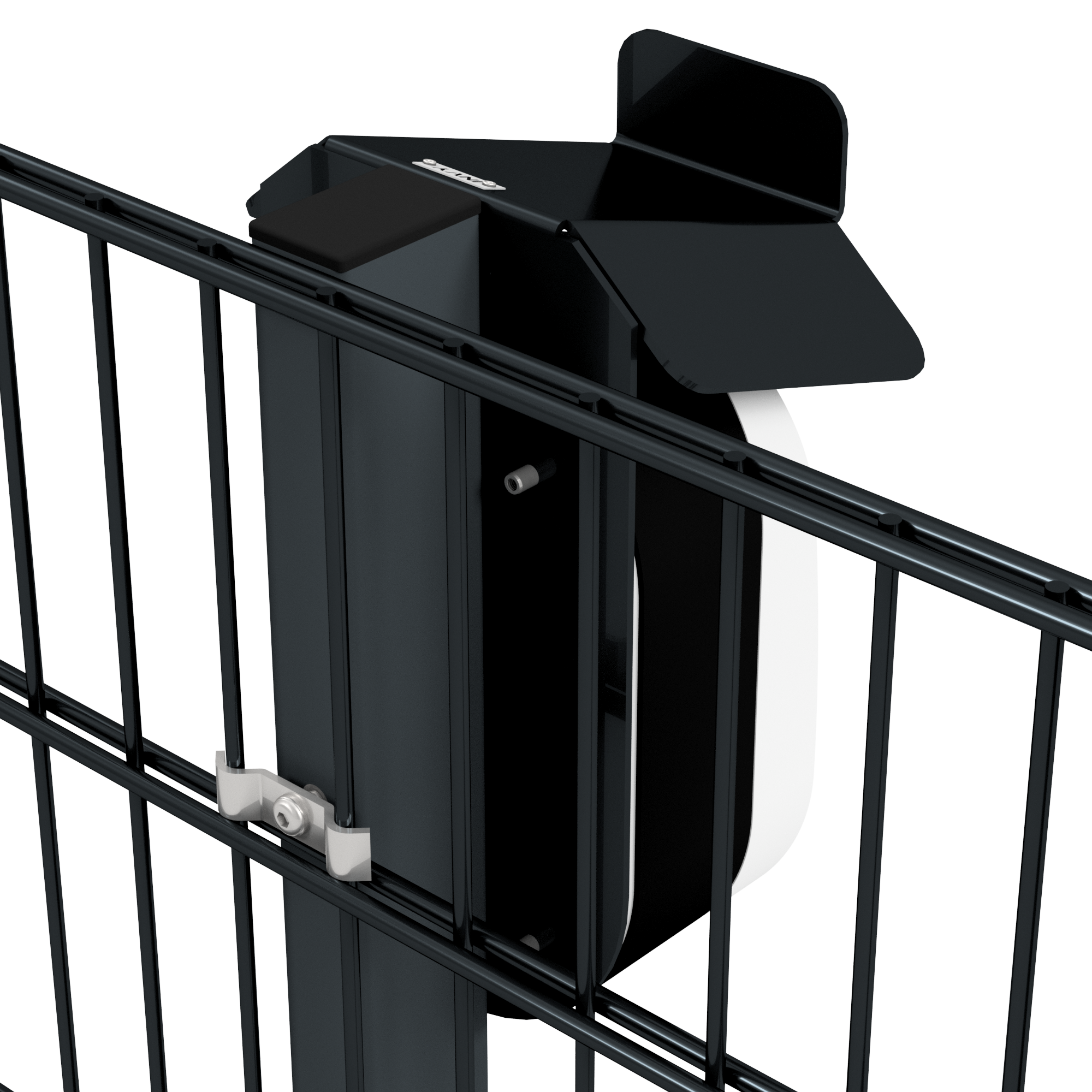 Wallbox Halterung Doppelstabmattenzaun