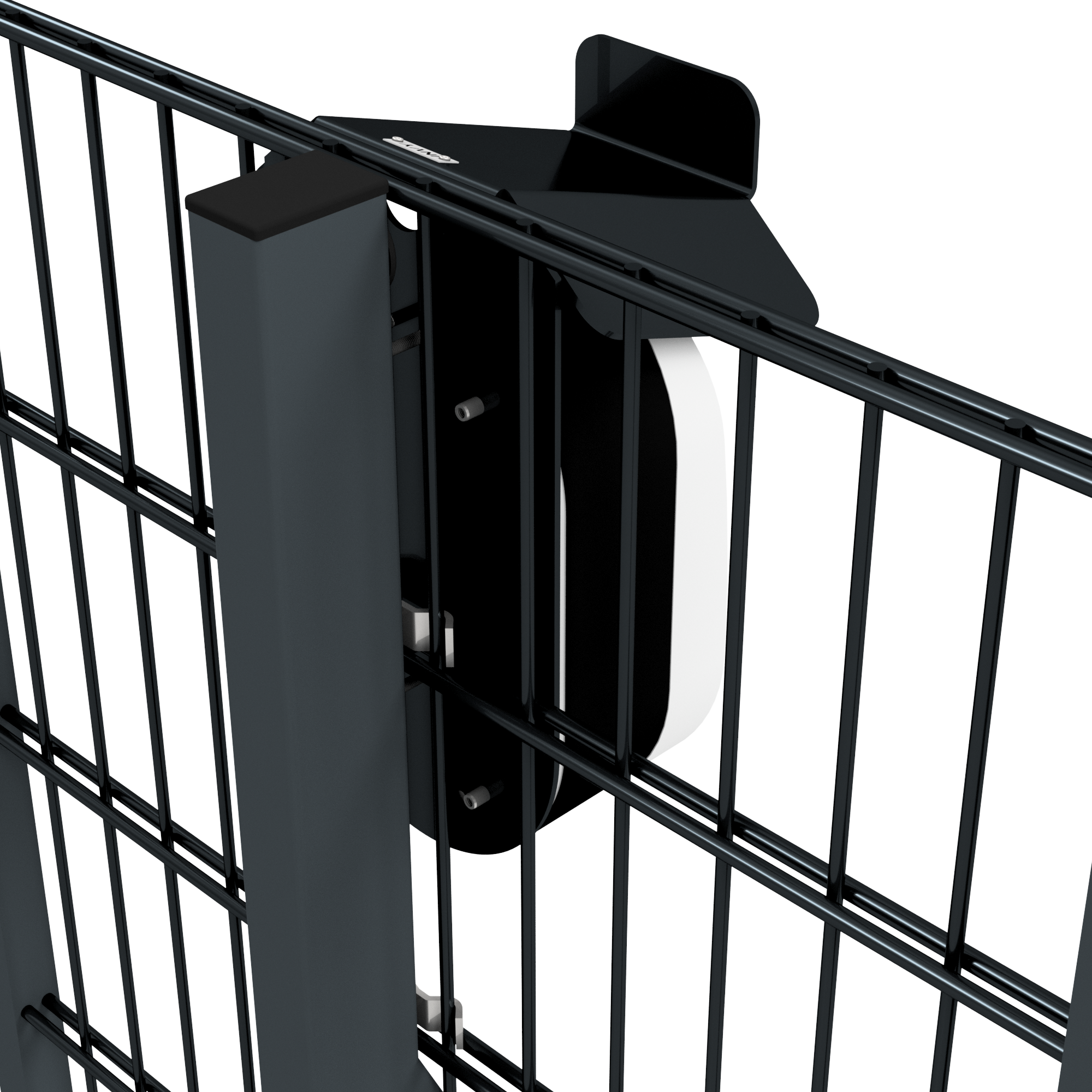 Wallbox Halterung Doppelstabmattenzaun