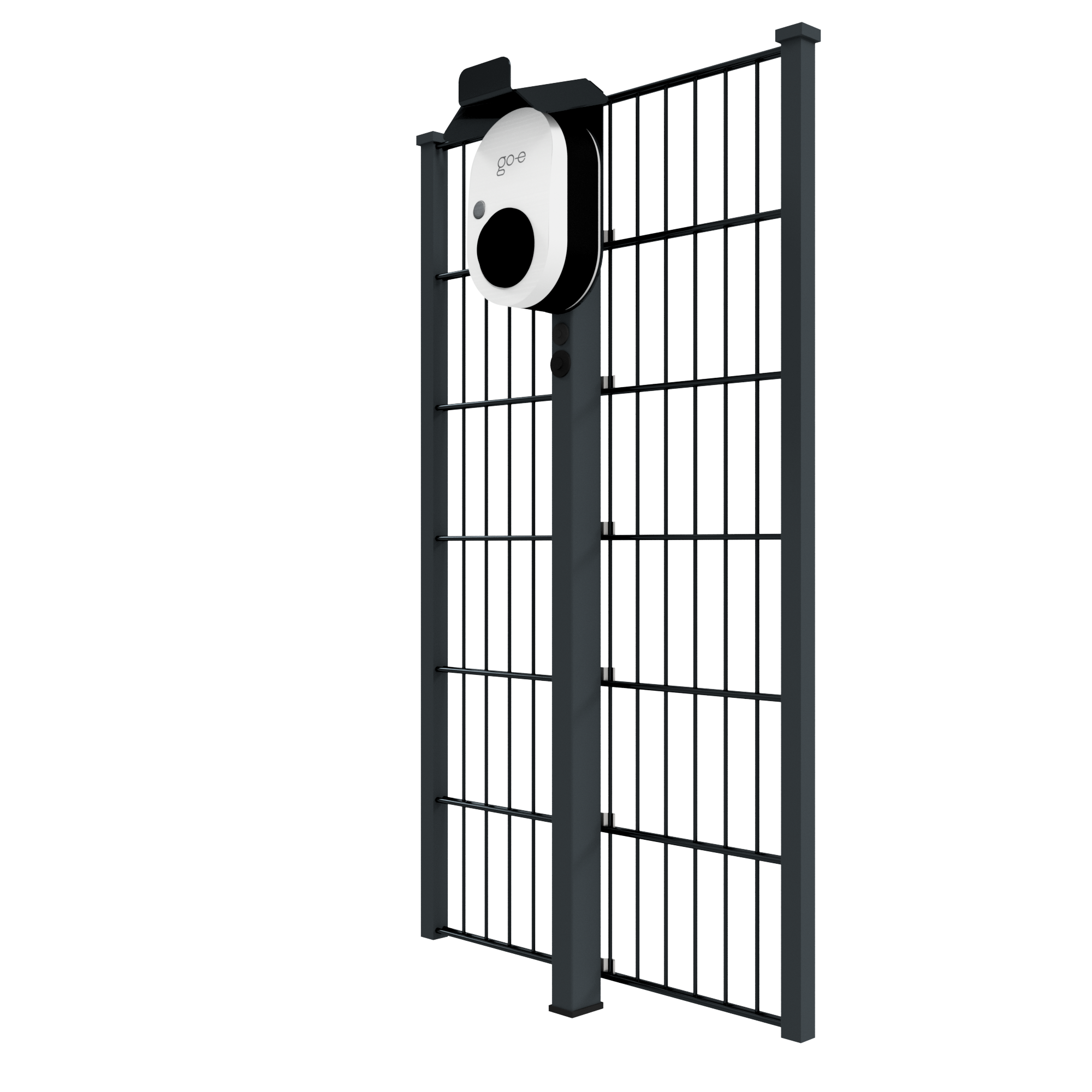Wallbox Halterung Doppelstabmattenzaun