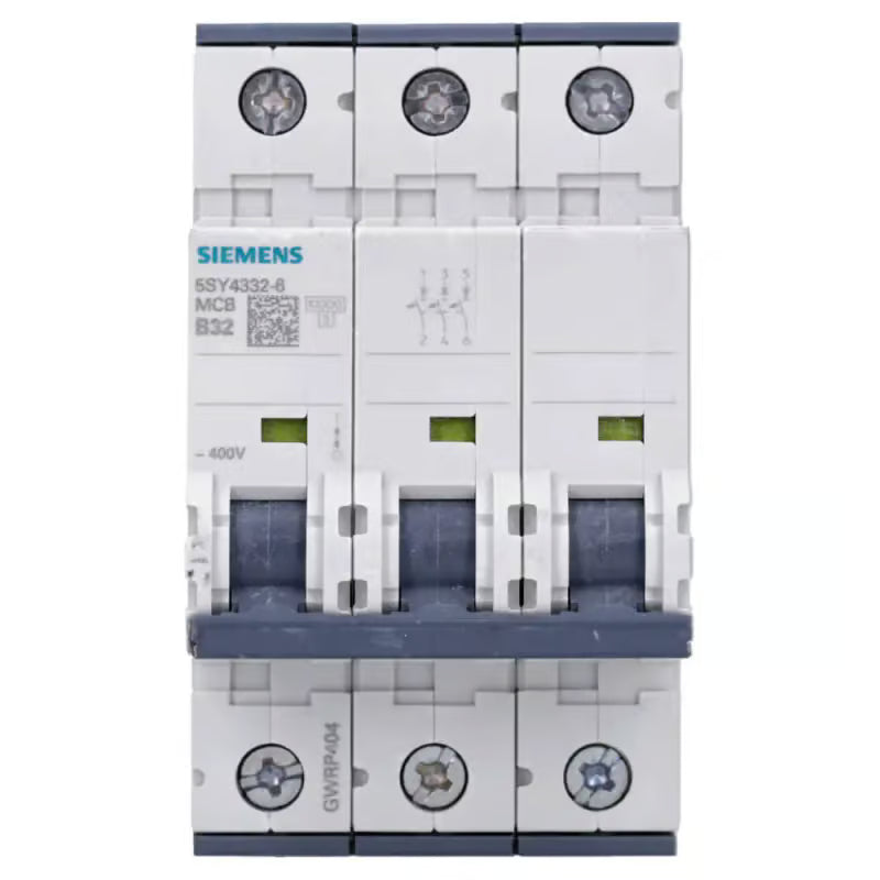 Siemens 5SY4332-6 Leitungsschutzschalter 400 V, 3P, B-Char, 32 A