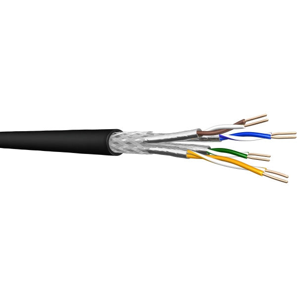 Netzwerkkabel LAN-Kabel CAT 7 S/FTP max.1000 MHz AWG23 Meterware