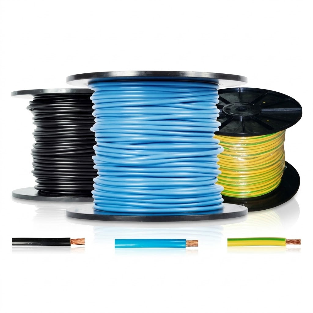 Flexible Single Core Cable H07V-K 1x10 mm² / 1x16 mm² Per Meter